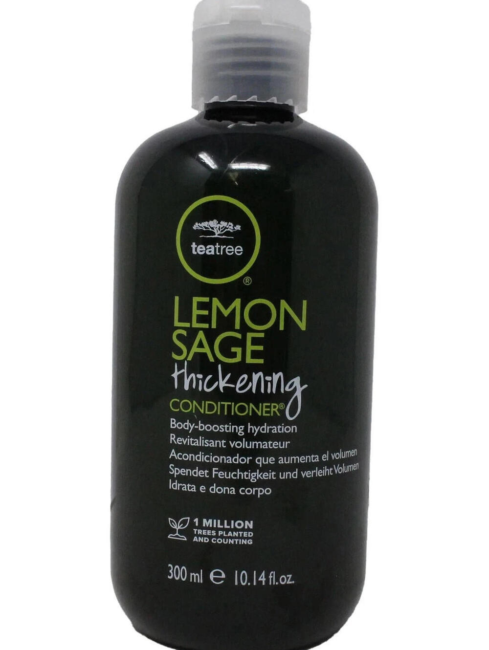 Tea Tree Lemon Sage Thickening Conditioner Builds Body Boosts Volume 10.14 oz